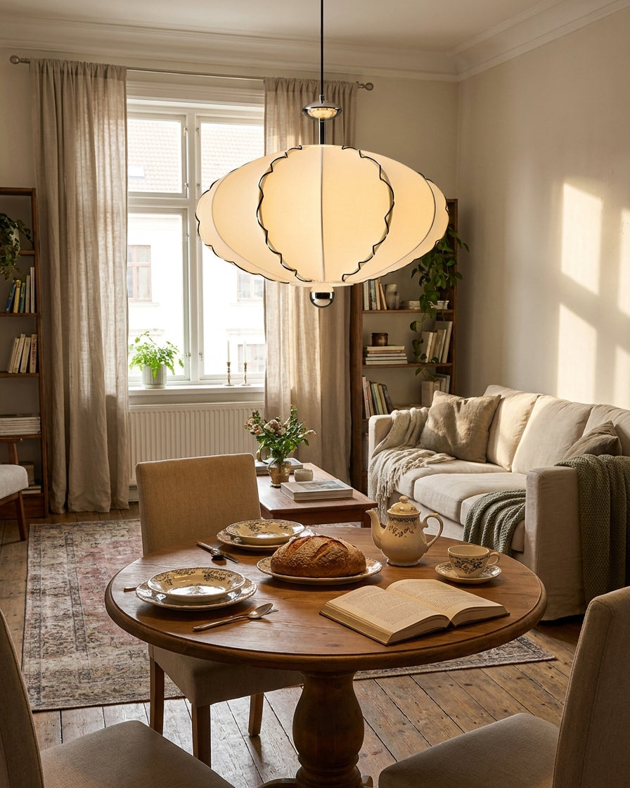 Velmira Curated Iron & Glass Pendant Light