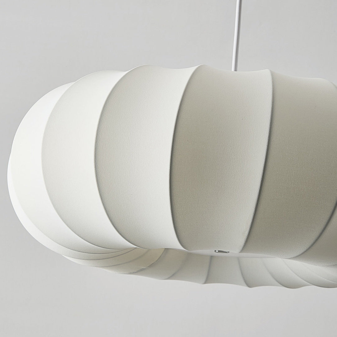 Velorin Curated Iron & Glass Pendant Light – spatial dining room perspective