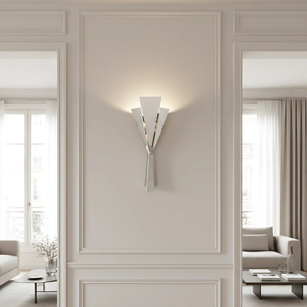 Veltris Alabaster Wall Sconce