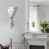 Aluminum Wall Lamp View 4 | Veltris Bouquet Wall Sconce | Imported Spanish Marble & Aluminum | JINSHE | JINSHE
