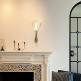 Aluminum Wall Lamp View 8 | Veltris Bouquet Wall Sconce | Imported Spanish Marble & Aluminum | JINSHE | JINSHE
