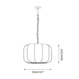 Velune Curated Solid Brass Pendant Light – illuminated warm ambiance setting