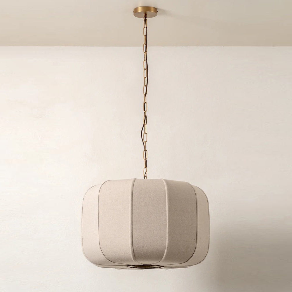 Velune Curated Solid Brass Pendant Light – Dia 80cm x H 52cm  ∅ 31.5 x H 20.5 finish configuration