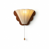 Velune Curated Solid Hardwood Wall Sconce – W 30cm x H 20cm  W 11.8 x H 7.8 finish configuration