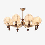 Velvet Petal Chandelier – Handcrafted Architectural Luxury Lighting Fixture