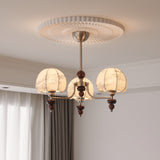 Velvet Petal Chandelier – Ambient Illumination in Luxury Interior Setting View 4