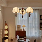 Velvet Petal Chandelier – Ambient Illumination in Luxury Interior Setting View 7