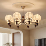 Velvet Petal Chandelier – Ambient Illumination in Luxury Interior Setting View 5