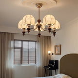 Velvet Petal Chandelier – Ambient Illumination in Luxury Interior Setting View 6