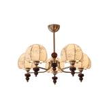 Velvet Petal Chandelier – Ambient Illumination in Luxury Interior Setting View 14