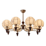 Velvet Petal Chandelier – Ambient Illumination in Luxury Interior Setting View 15