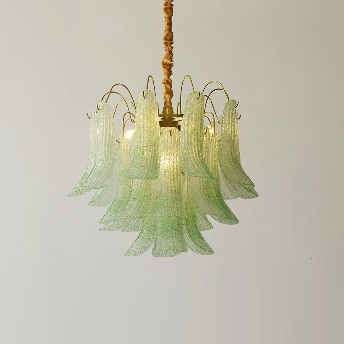 Colorful Murano Style Chandelier – Ambient Illumination in Luxury Interior Setting View 16
