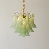 Colorful Murano Style Chandelier – Ambient Illumination in Luxury Interior Setting View 16