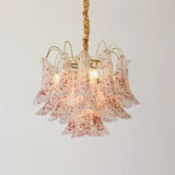 Colorful Murano Style Chandelier – Ambient Illumination in Luxury Interior Setting View 25