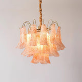 Colorful Murano Style Chandelier – Ambient Illumination in Luxury Interior Setting View 26