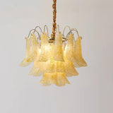 Colorful Murano Style Chandelier – Ambient Illumination in Luxury Interior Setting View 24