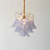 Colorful Murano Style Chandelier – Ambient Illumination in Luxury Interior Setting View 17