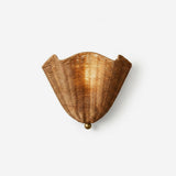 Vera Rattan Curated Woven Rattan Wall Sconce – Woven Rattan Wall Sconce