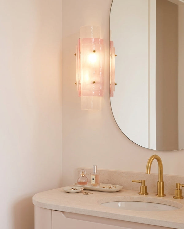 Veyron Curated Mouth-Blown Frosted Glass Wall Sc