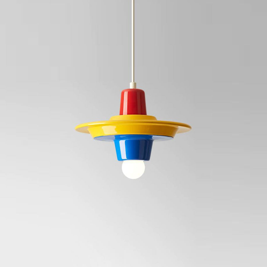 Vibello Pop Curated Finished Iron Pendant Light – macro detail view #1
