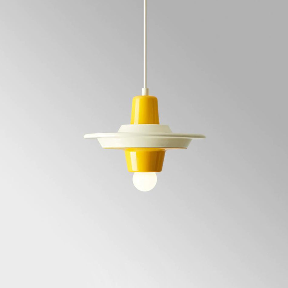 Vibello Pop Curated Finished Iron Pendant Light – Dia 25cm x H 16cm  ∅ 9.8 x H 6.3 finish configuration #1