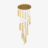 Villa Forci Curated K9 Bohemian Crystal Chandeli – 24 heads ∅ 31.5 x H 118  Dia 80cm x H 30 finish configuration