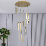 K9 Bohemian Crystal craftsmanship detail on Villa Forci Curated K9 Bohemian Crystal Chandeli