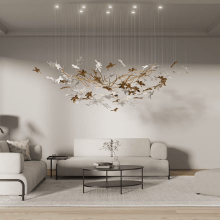 Modern Vine Chandelier