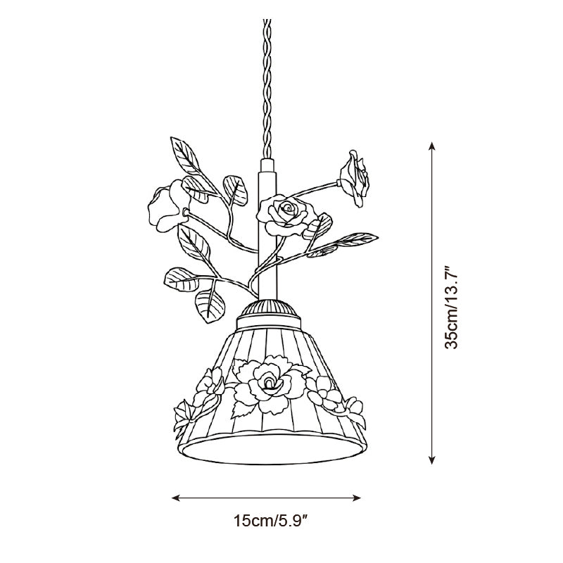 Vinecroft Curated Mouth-Blown Frosted Glass Pend – structural canopy joint detail