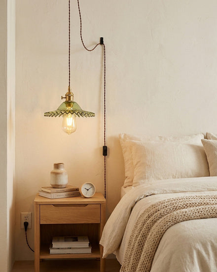 Vines Plug In Pendant Light