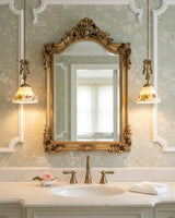 Vionna Curated Mouth-Blown Frosted Glass Pendant installed in residential dining space