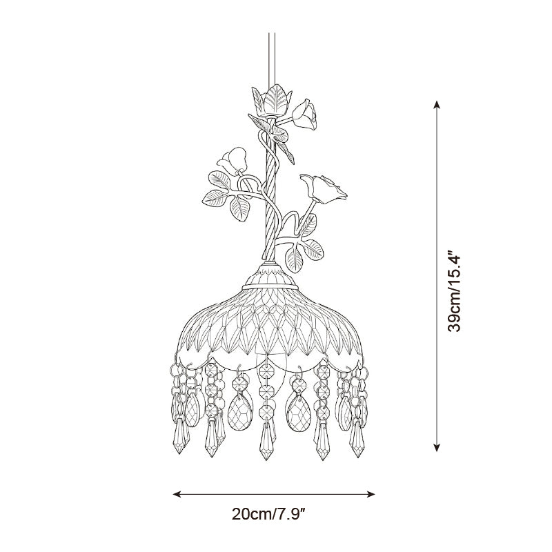 Virelia Rose Pendant Light