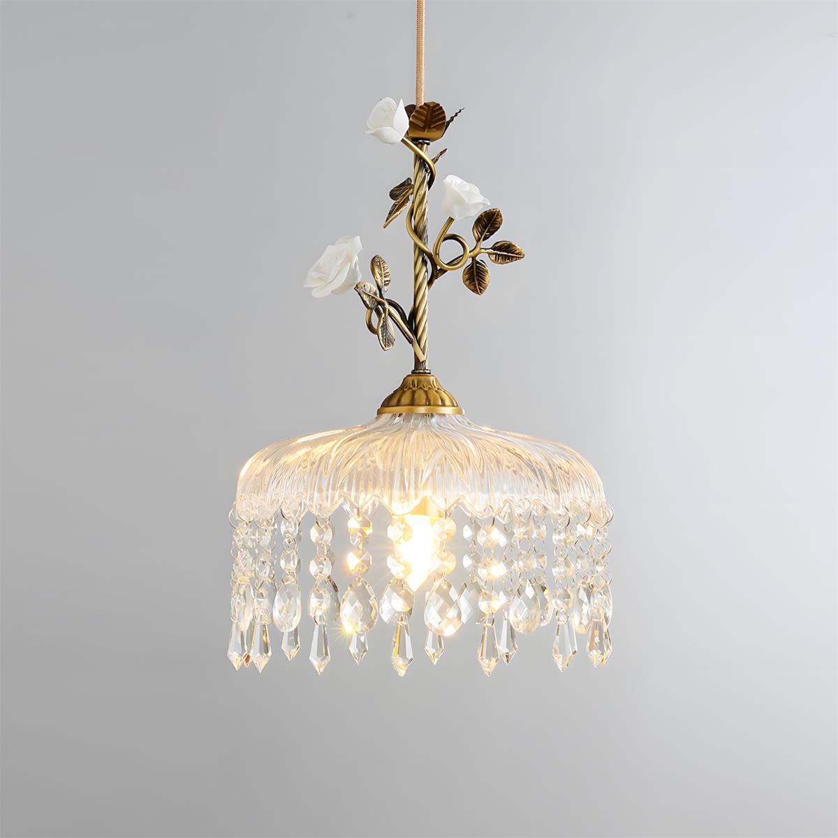 Virelia Rose Pendant Light – Ambient Illumination in Luxury Interior Setting View 15