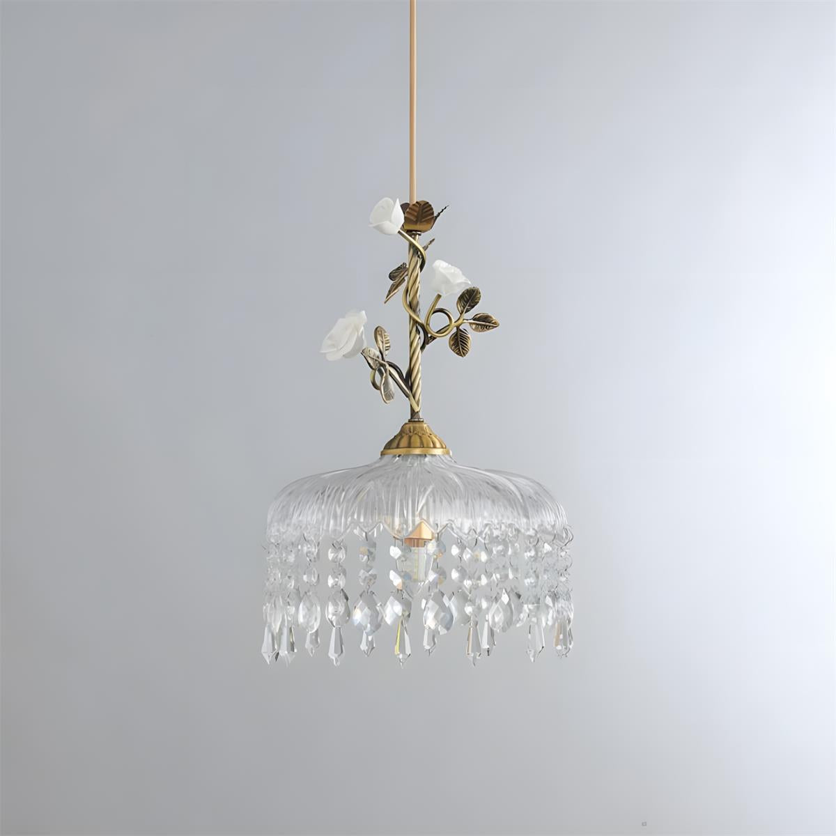 Virelia Rose Pendant Light – Ambient Illumination in Luxury Interior Setting View 17