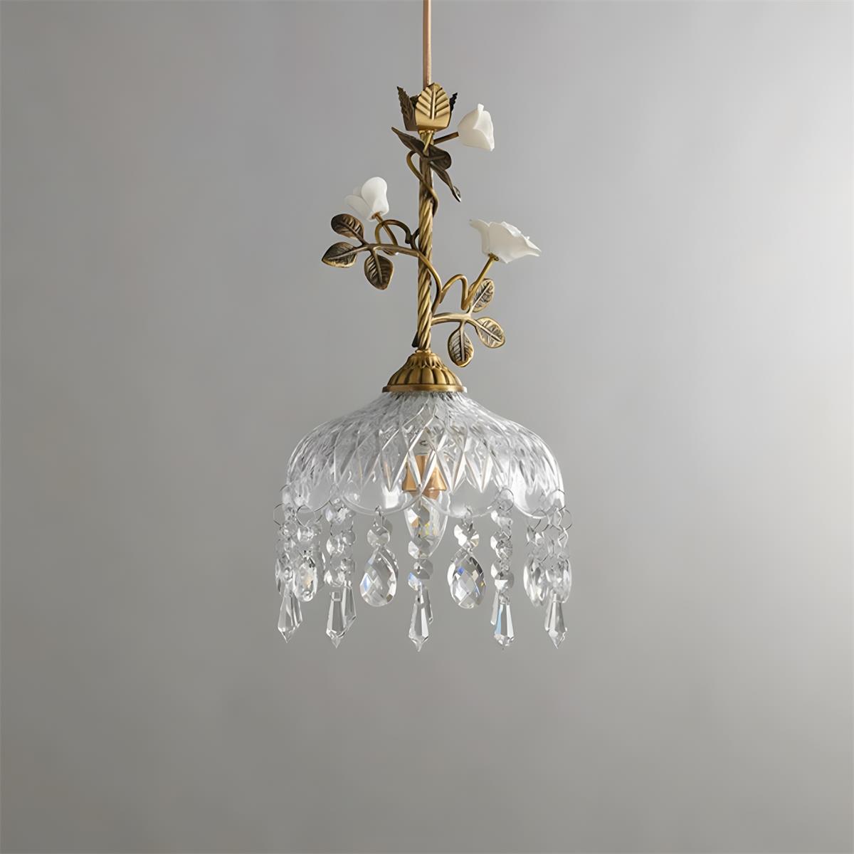 Virelia Rose Pendant Light – Ambient Illumination in Luxury Interior Setting View 16