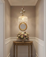 Virelia Rose Pendant Light – Ambient Illumination in Luxury Interior Setting View 11