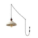 Virella Curated Solid Brass Pendant Light – Dia 21.5cm x H 22cm  ∅ 8.4 x H 8.6 finish configuration