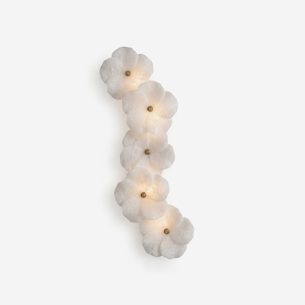 Virelle Alabaster Curated Alabaster Wall Sconce – Alabaster Wall Sconce