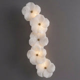 Virelle Alabaster Curated Alabaster Wall Sconce – W 25cm x H 57cm  W 9.8 x H 22.4 finish configuration