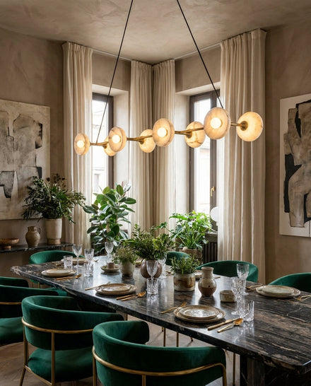Vireo Alabaster Chandelier