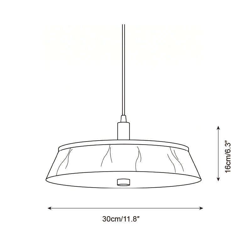 Walnette Pendant Light