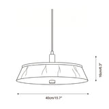 Walnette Pendant Light – Ambient Illumination in Luxury Interior Setting View 6