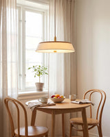 Walnette Pendant Light – Ambient Illumination in Luxury Interior Setting View 10