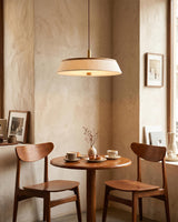 Walnette Pendant Light – Handcrafted Material Texture and Detail View