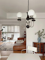 Retro Monique Curated Mouth-Blown Frosted Glass – dimensional scale reference
