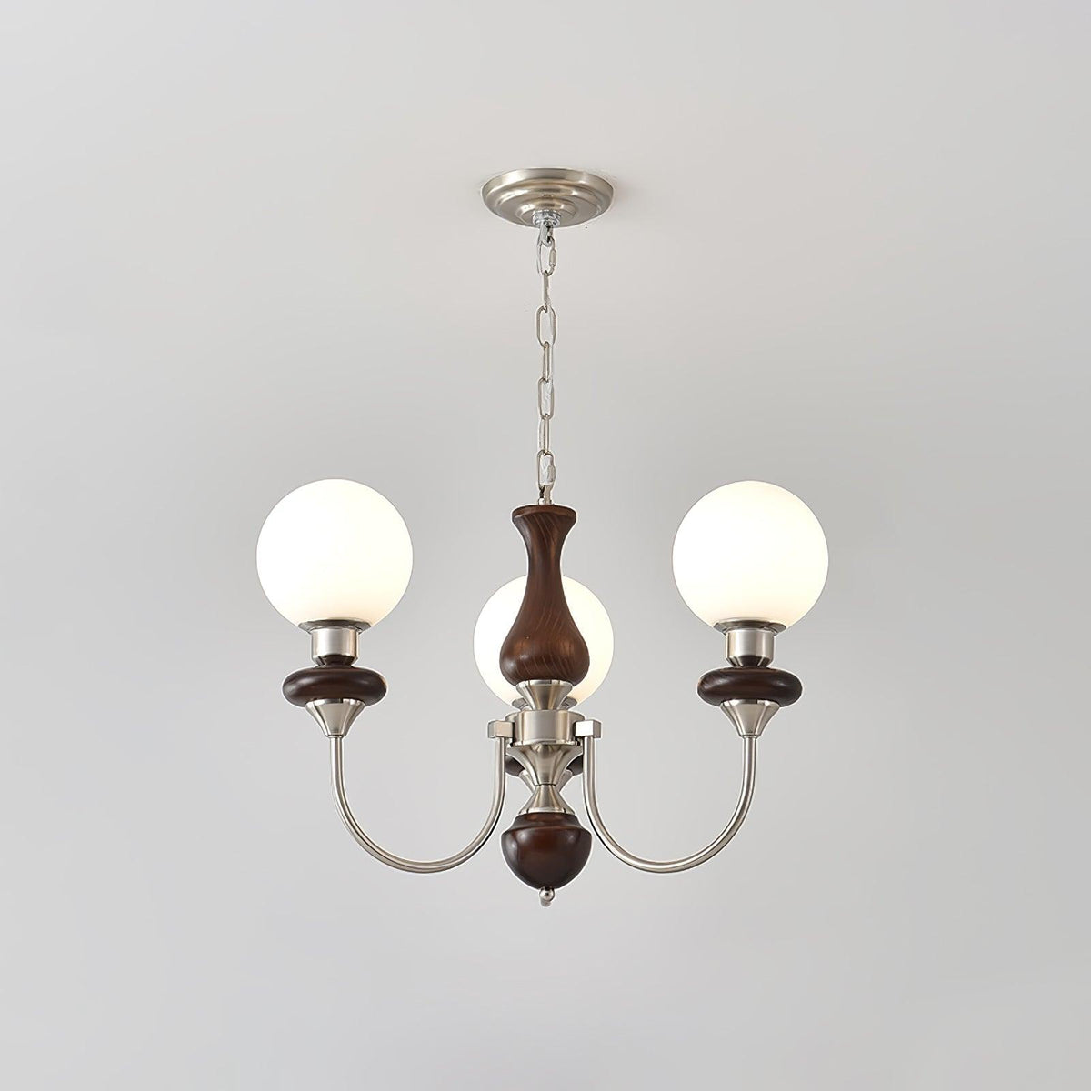 Retro Monique Curated Mouth-Blown Frosted Glass – illuminated warm ambiance setting #1