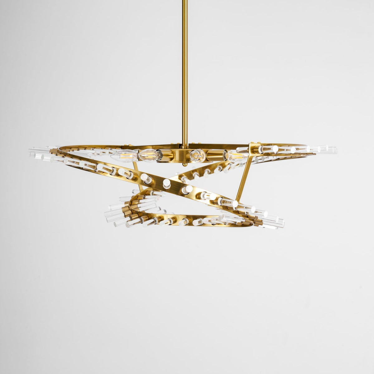 Waltz Art Chandelier – Ambient Illumination in Luxury Interior Setting View 12
