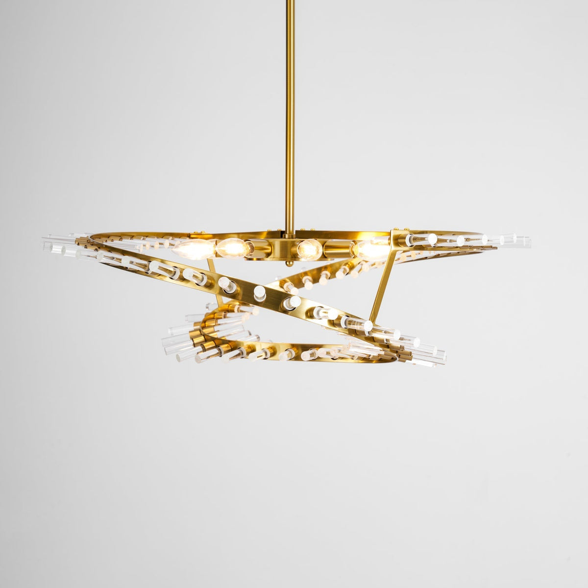 Waltz Art Chandelier – Ambient Illumination in Luxury Interior Setting View 13