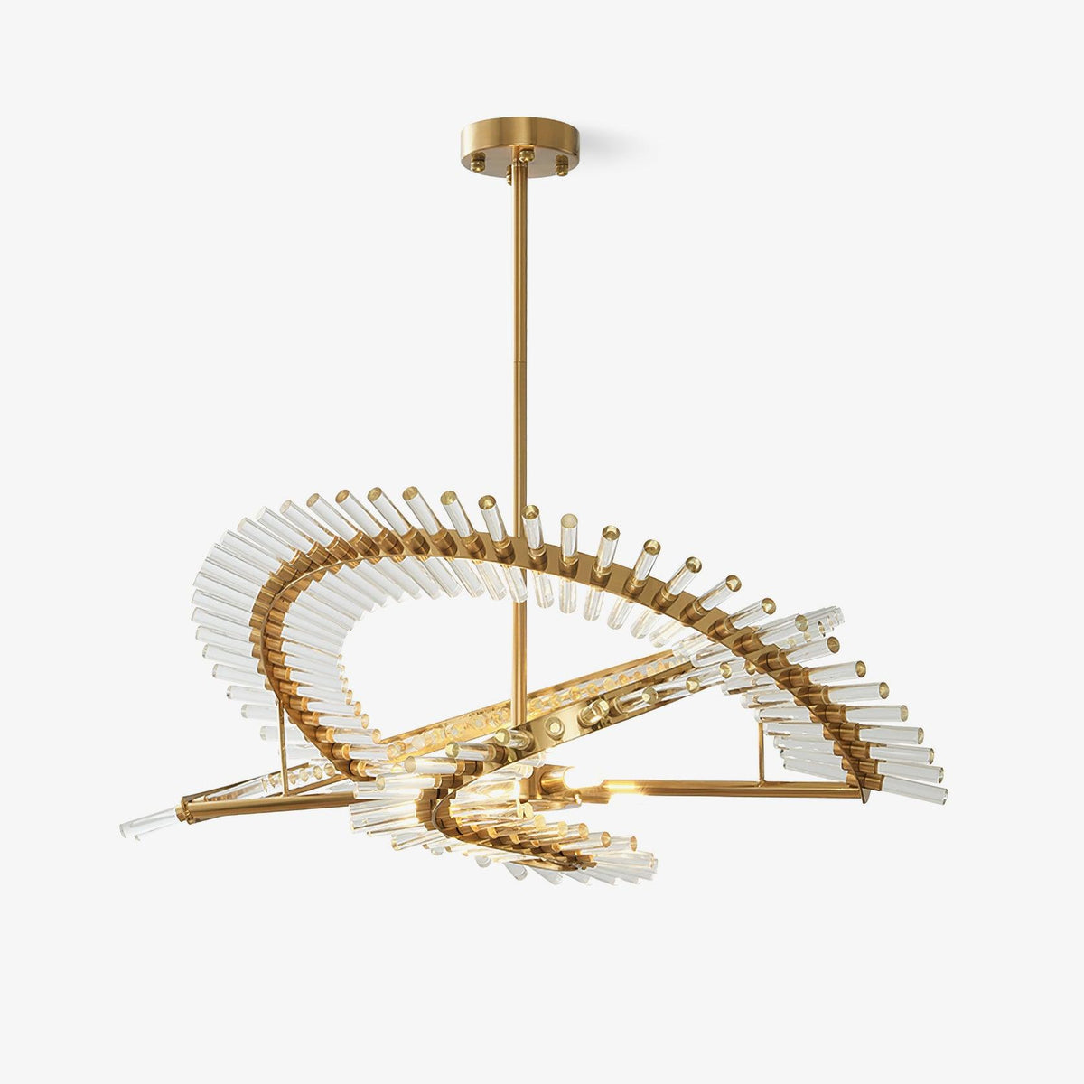 Waltz Art Chandelier – Handcrafted Architectural Luxury Lighting Fixture