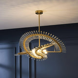 Waltz Art Chandelier – Handcrafted Material Texture and Detail View